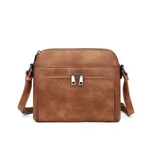 Crossbody Purse Bags, Multi-Pocket Soft Leather Shoulder Purse, :')